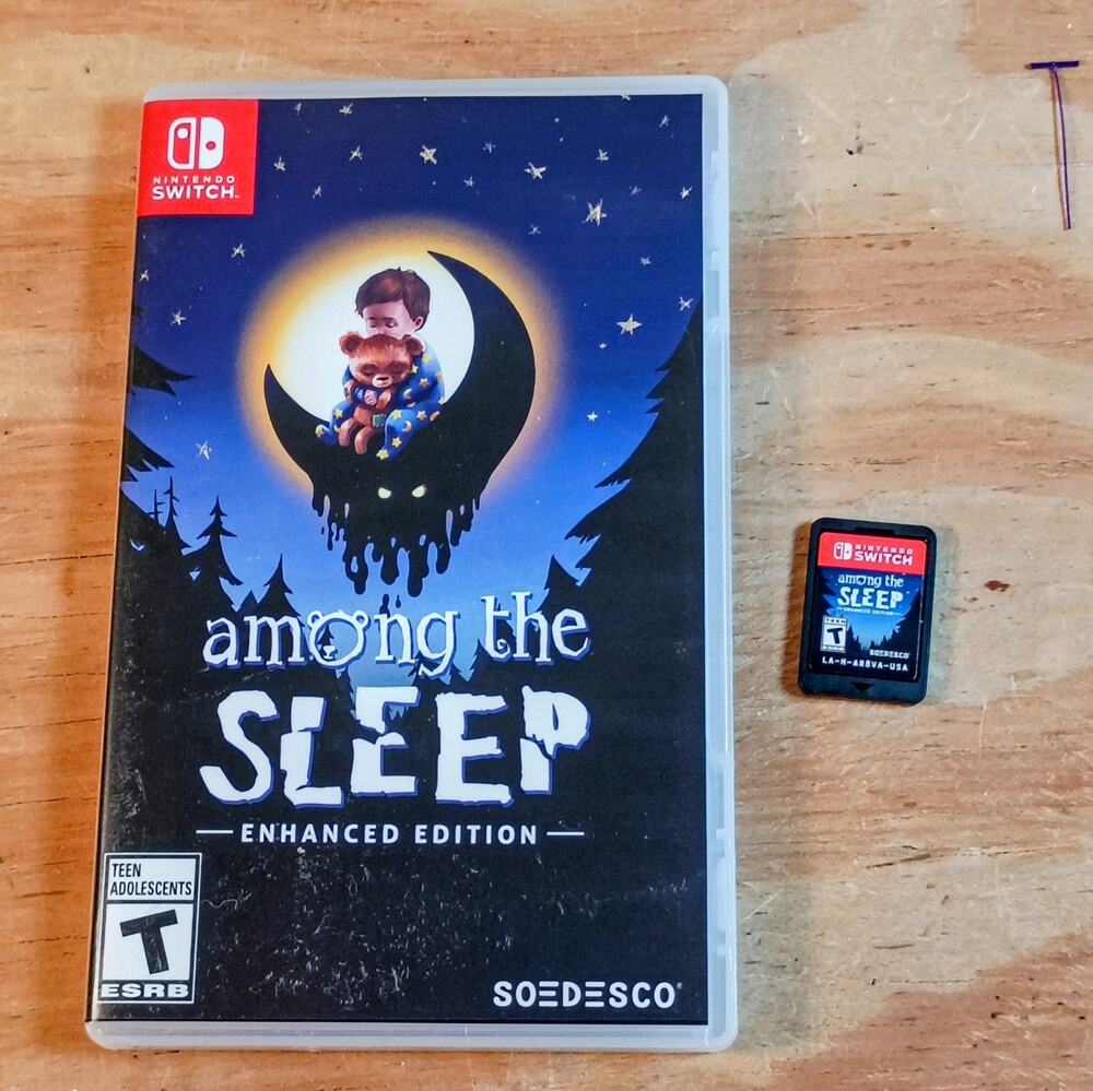 Among the Sleep Enhanced Edition Nintendo Switch Complete CIB Horror Game